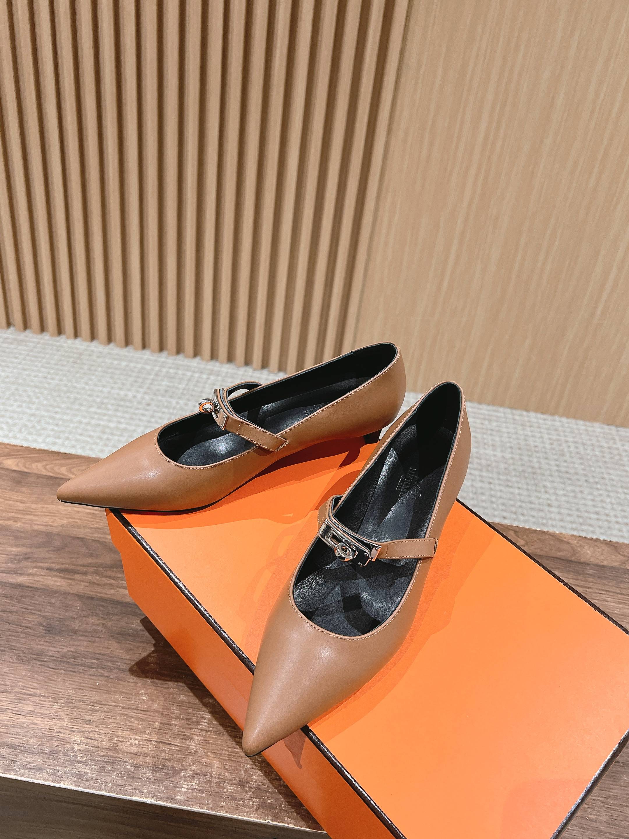 Bagsaaa H**me5 Kiara 40 pump brown