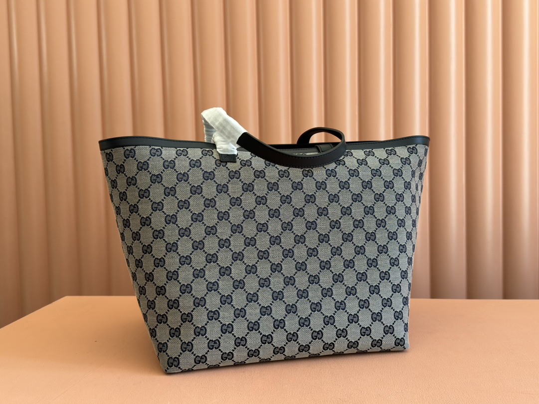Bagsaaa Gvc*1 Totissima medium tote bag 788203 beige & blue - 30cm