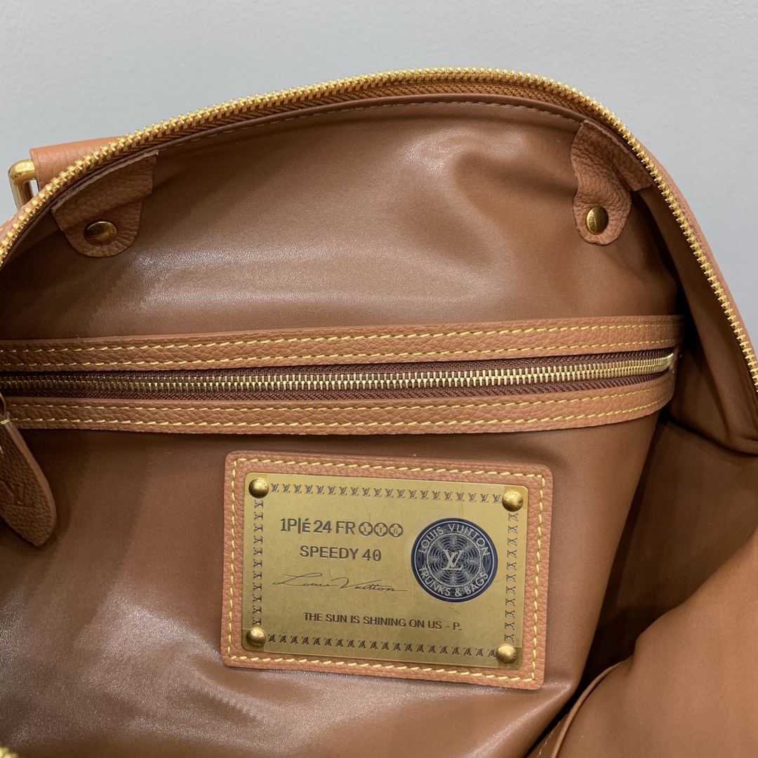 Bagsaaa L0vis Vvtt0n M12672 Speedy P9 Bandoulière 40 Brown - 40 x 26 x 23 cm