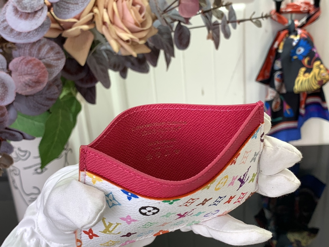 Bagsaaa M13403 LV x TM Card Holder Multicolored - 11cm