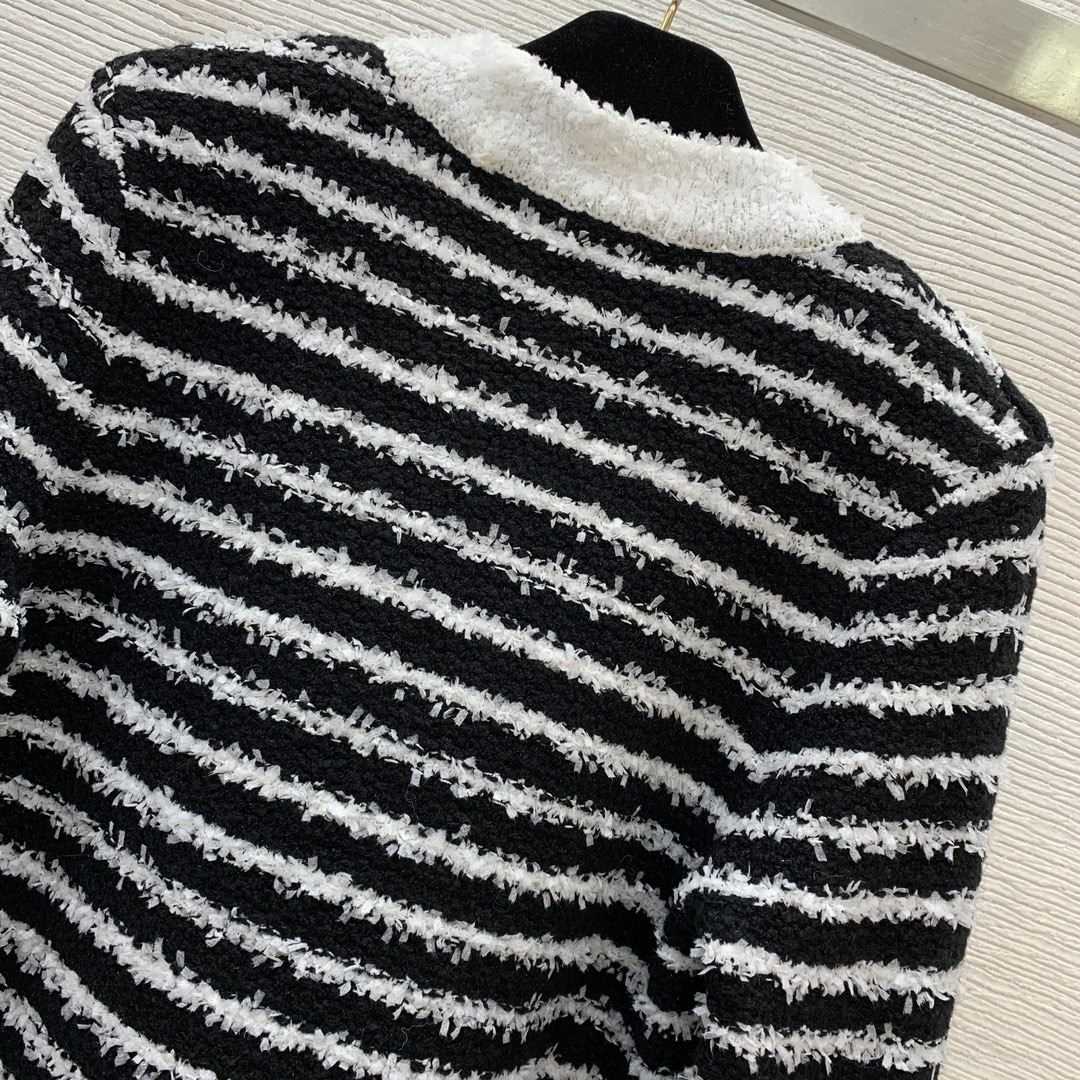 Bagsaaa Balmain Black & White 4 Pocket Jacket