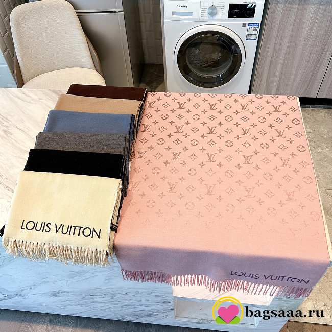Bagsaaa L0vis Vvtt0n Monogram Scarf 7 colors 180x65cm