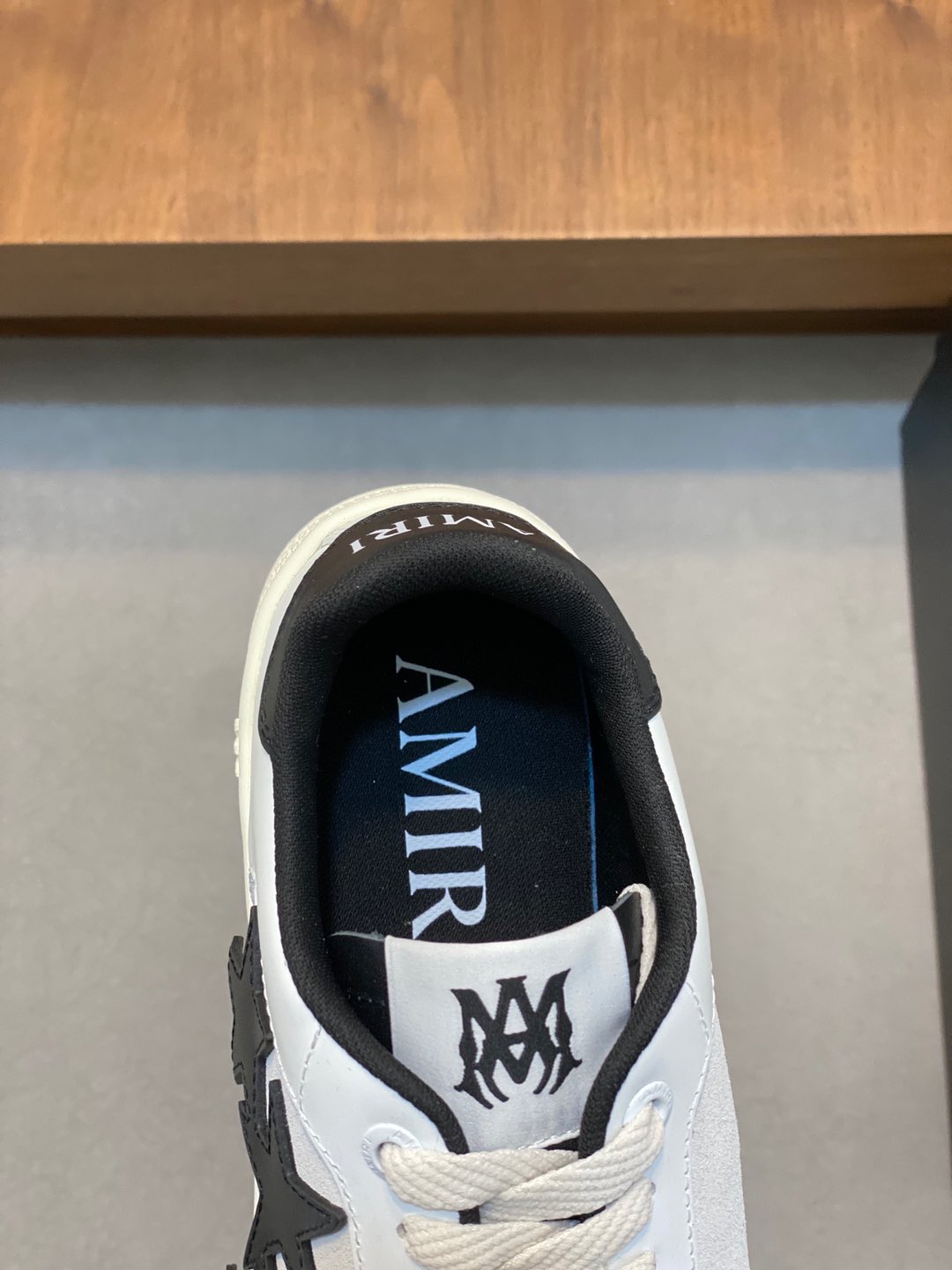 Bagsaaa AMIRI Pacific sneakers white & black