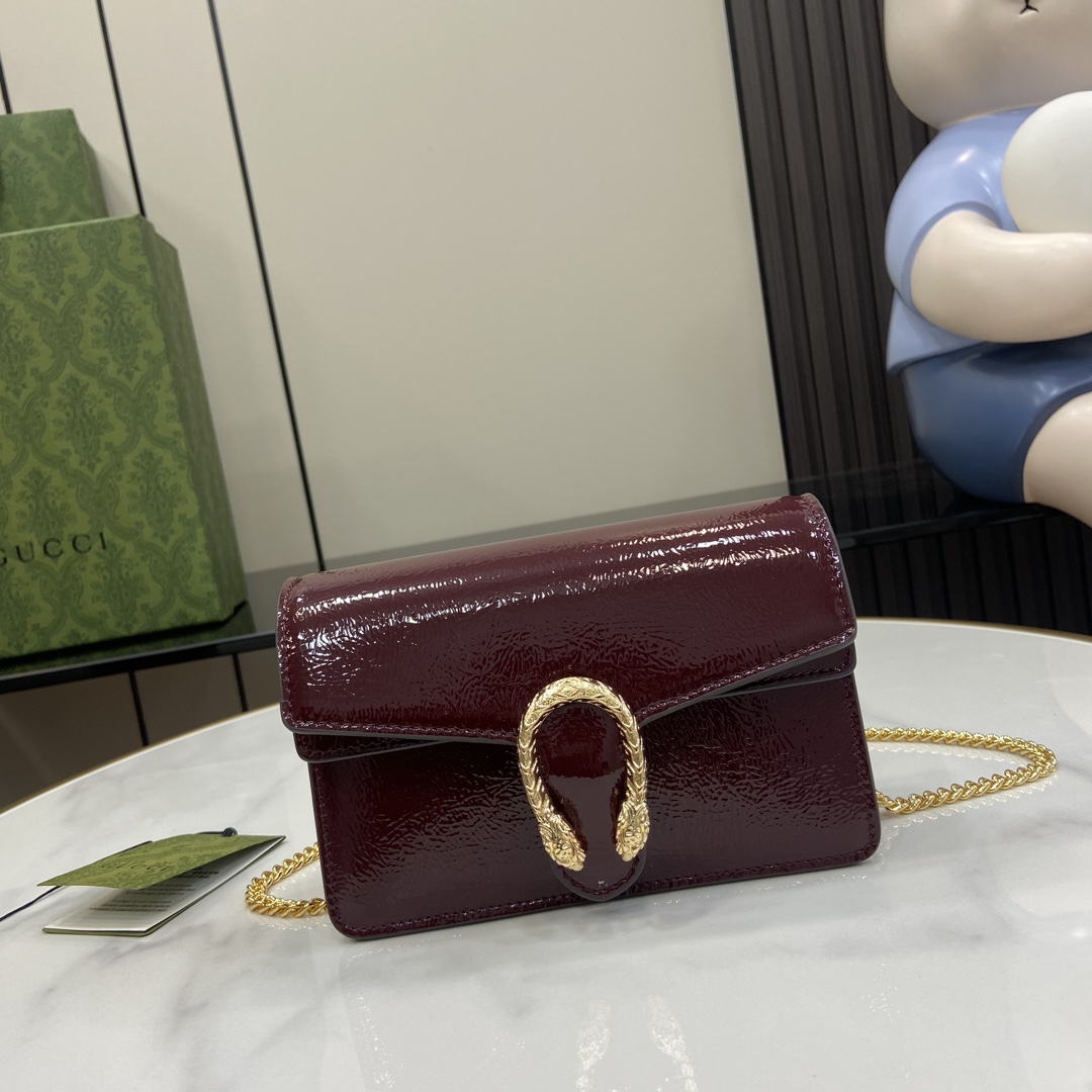 Bagsaaa Gvc*1 Dionysus S*per mini bag 795368 red - 17.5cm