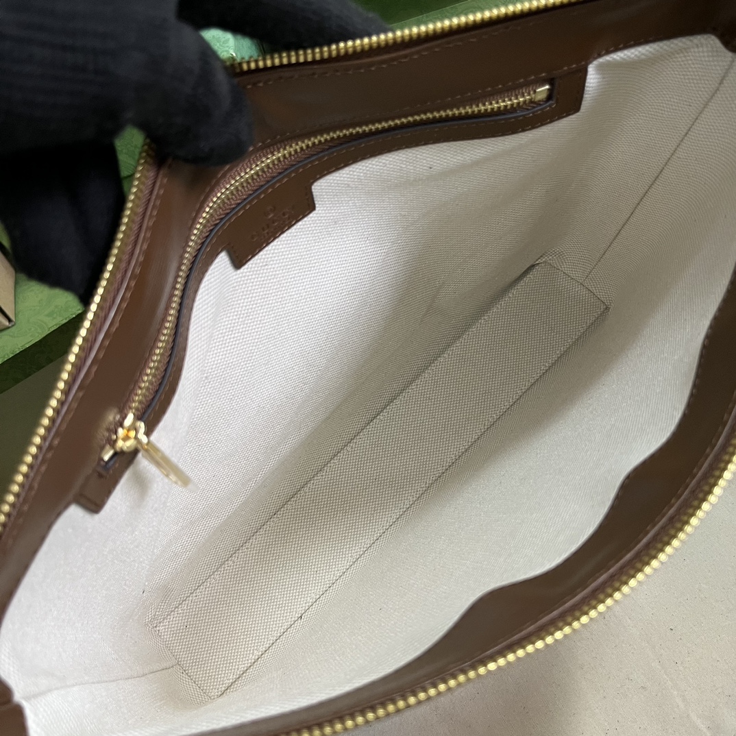 Bagsaaa Gvc*1 Medium messenger bag 726833 Beige and ebony - 30cm