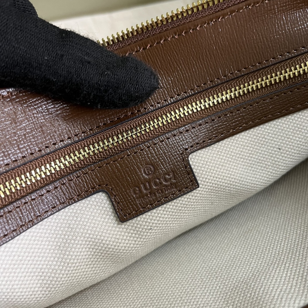 Bagsaaa Gvc*1 Medium messenger bag 726833 Beige and ebony - 30cm