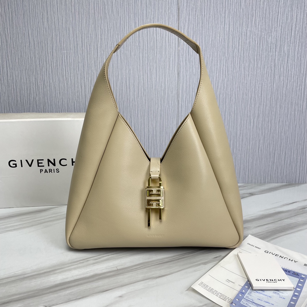 Bagsaaa Givenchy Medium G-Hobo bag beige - 43cm