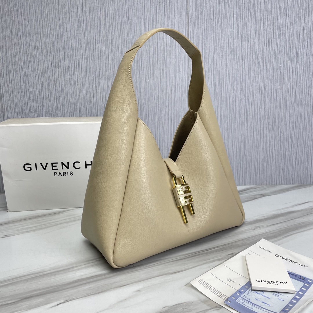 Bagsaaa Givenchy Medium G-Hobo bag beige - 43cm