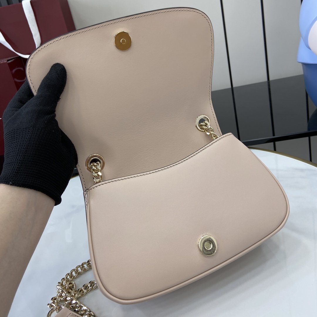 Bagsaaa Gvc*1 Blondie mini shoulder bag 815711 light pink - 21.5 x 11 x 8 cm