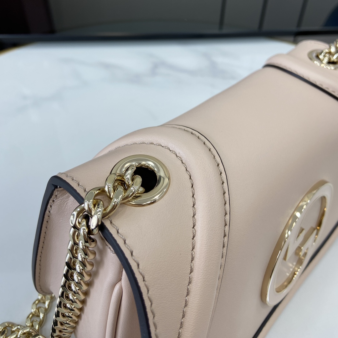Bagsaaa Gvc*1 Blondie mini shoulder bag 815711 light pink - 21.5 x 11 x 8 cm