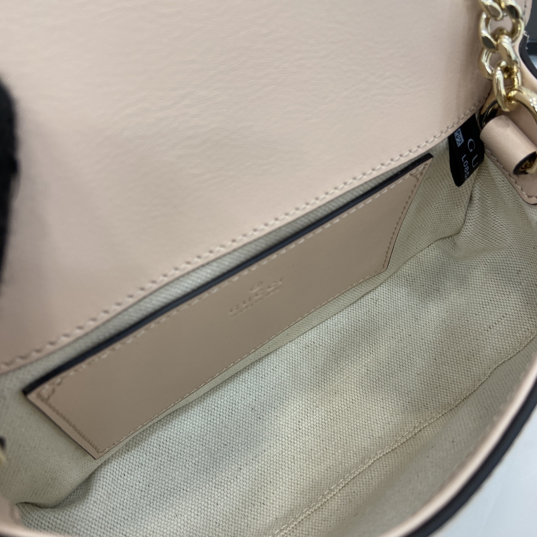 Bagsaaa Gvc*1 Blondie mini shoulder bag 815711 light pink - 21.5 x 11 x 8 cm