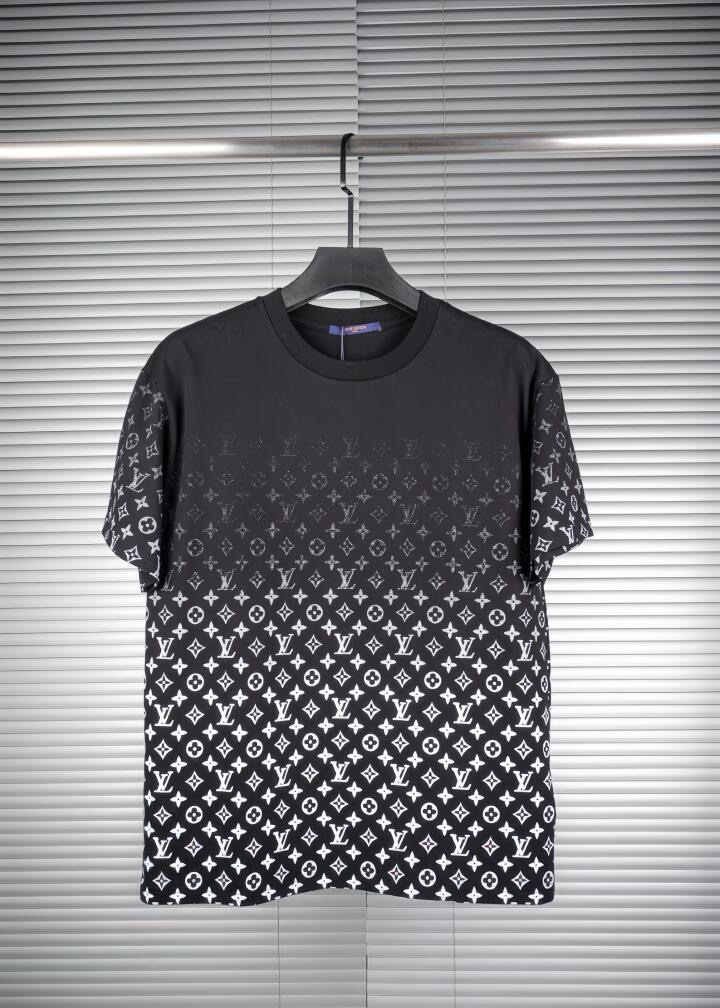 Bagsaaa L0vis Vvtt0n Lvse Monogram Gradient T-shirt Black