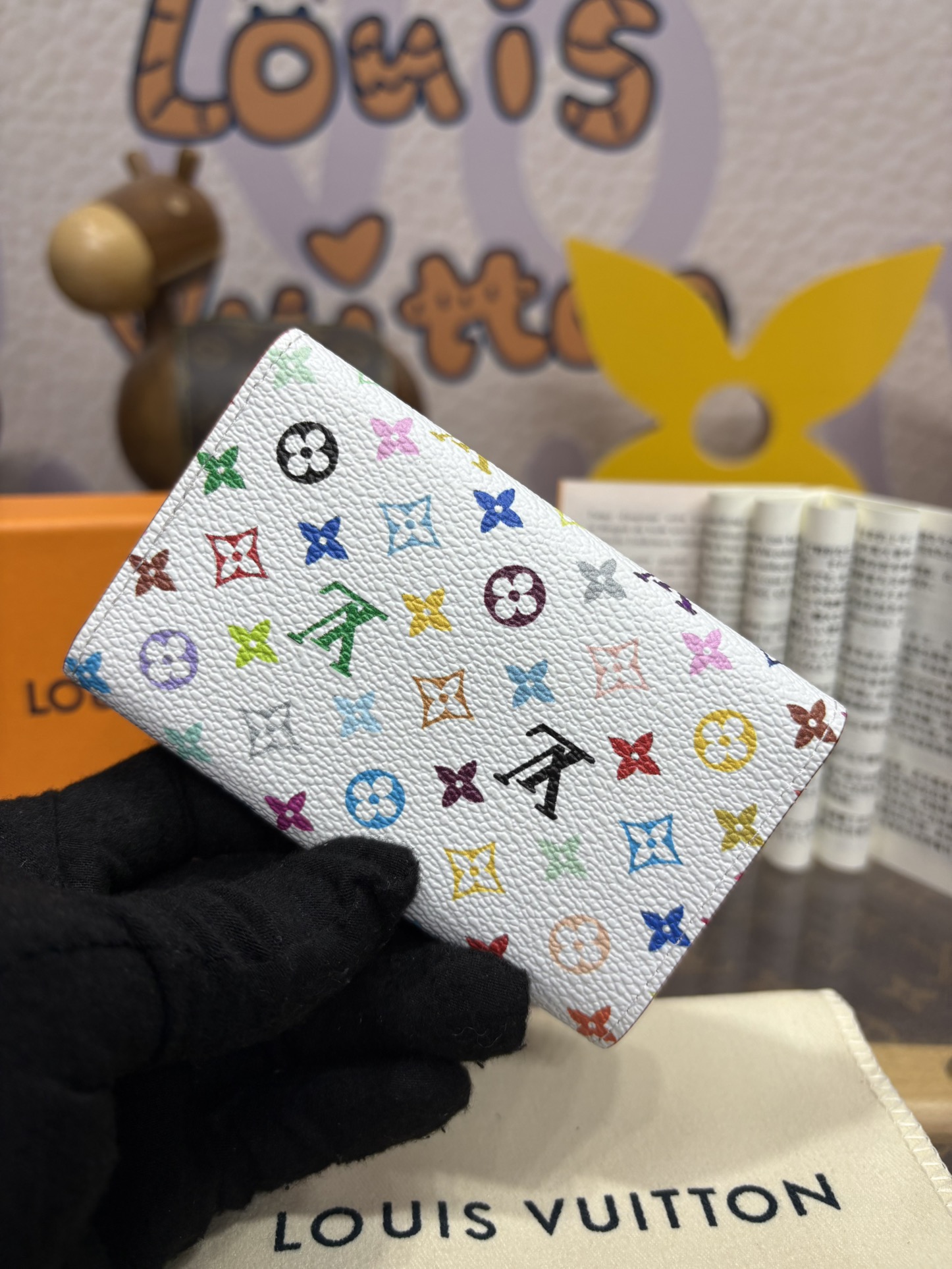 Bagsaaa M14092 LV x TM 6 Key Holder Multicolored - 12cm