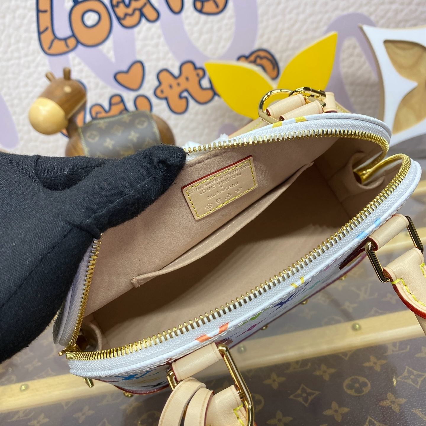 Bagsaaa M13078 LV x TM Alma BB Multicolored - 23.5cm