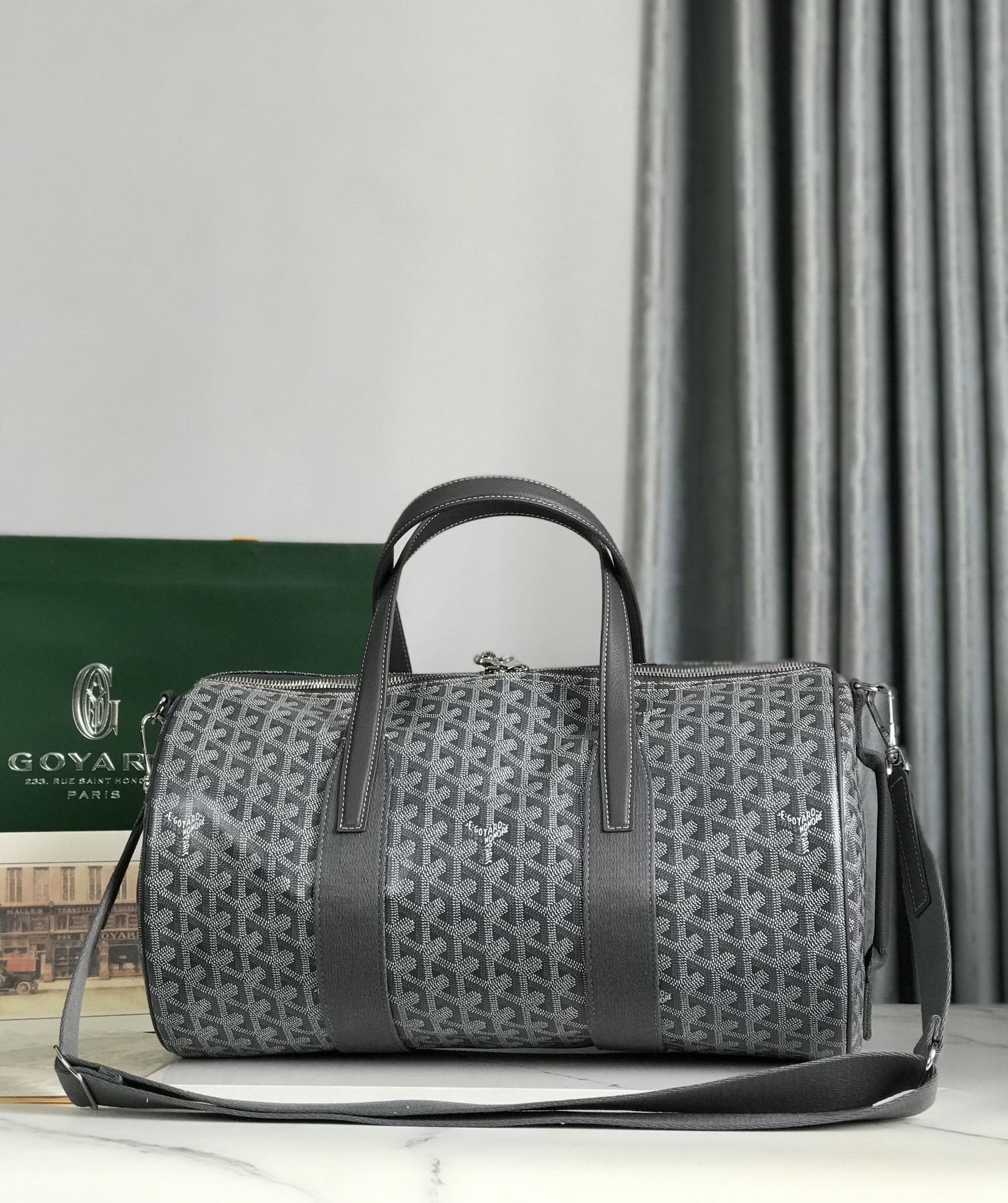 Bagsaaa G09ard Barrel 40 Sports Bag Gray - 40 cm