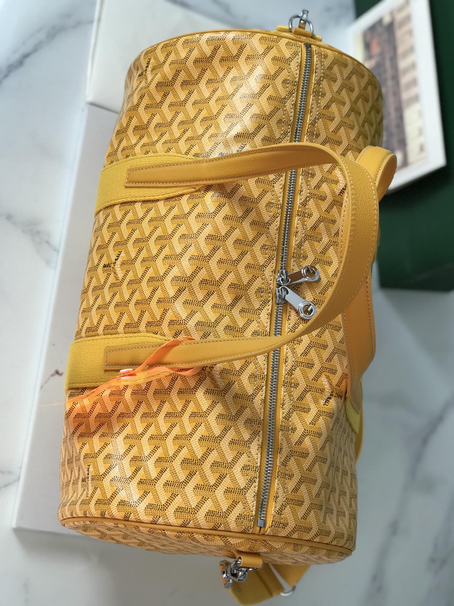 Bagsaaa G09ard Barrel 40 Sports Bag Yellow - 40 cm