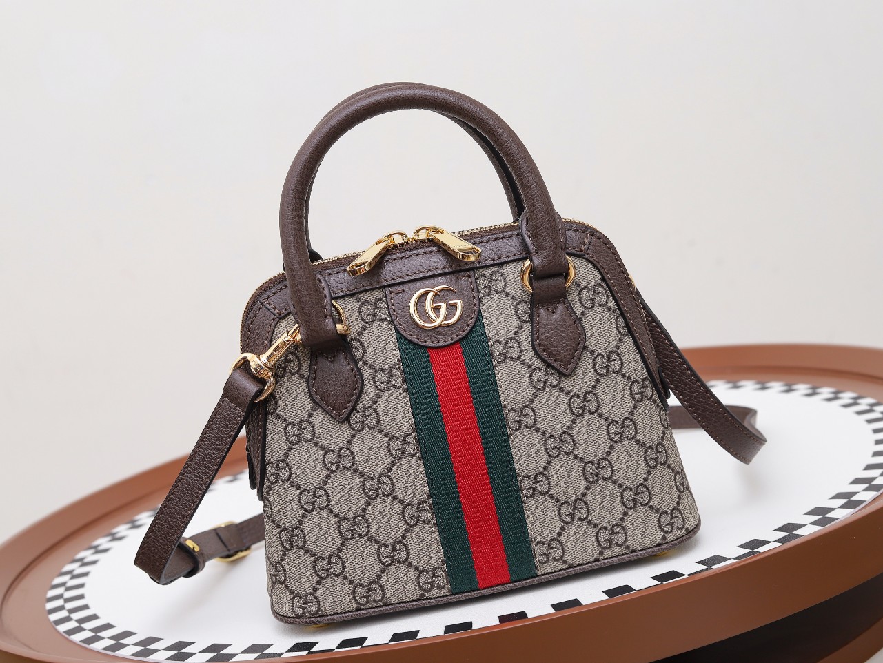 Bagsaaa Gvc*1 Ophidia mini top handle bag 772216 - 20.5cm