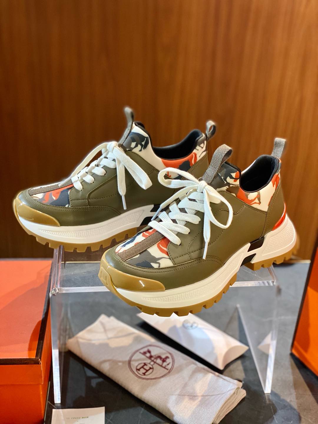 Bagsaaa H**me5 Jumpy sneaker multicolore vert toundra