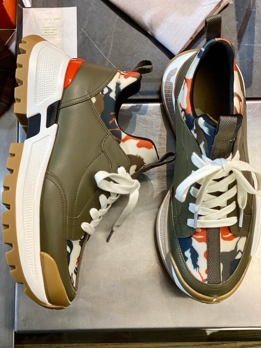 Bagsaaa H**me5 Jumpy sneaker multicolore vert toundra