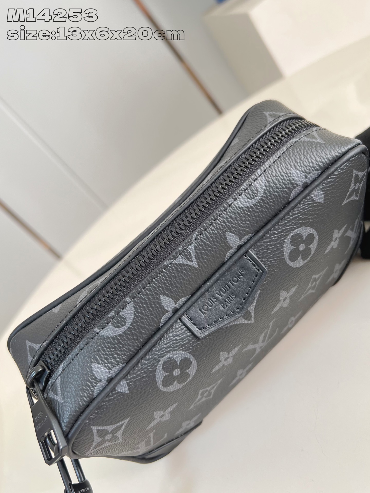 Bagsaaa L0vis Vvtt0n M14253 Trocadéro Wearable Wallet Monogram Eclipse - 20cm