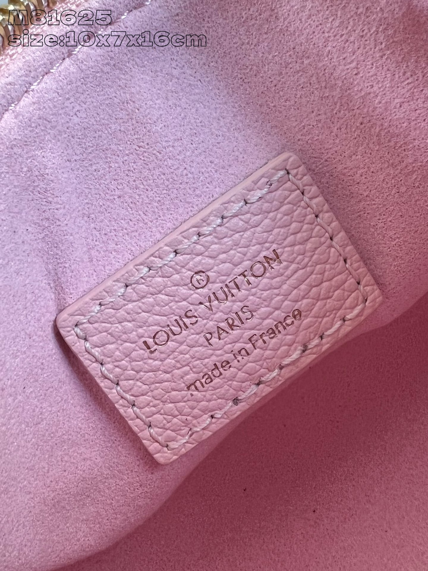 Bagsaaa L0vis Vvtt0n M14226 Nano Speedy Rose Pink - 16 x 10 x 7.5 cm