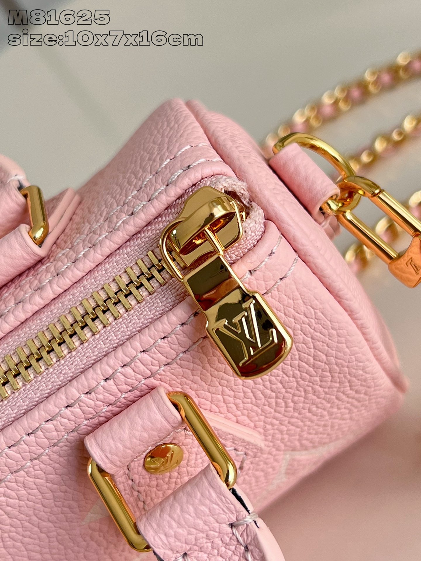 Bagsaaa L0vis Vvtt0n M14226 Nano Speedy Rose Pink - 16 x 10 x 7.5 cm
