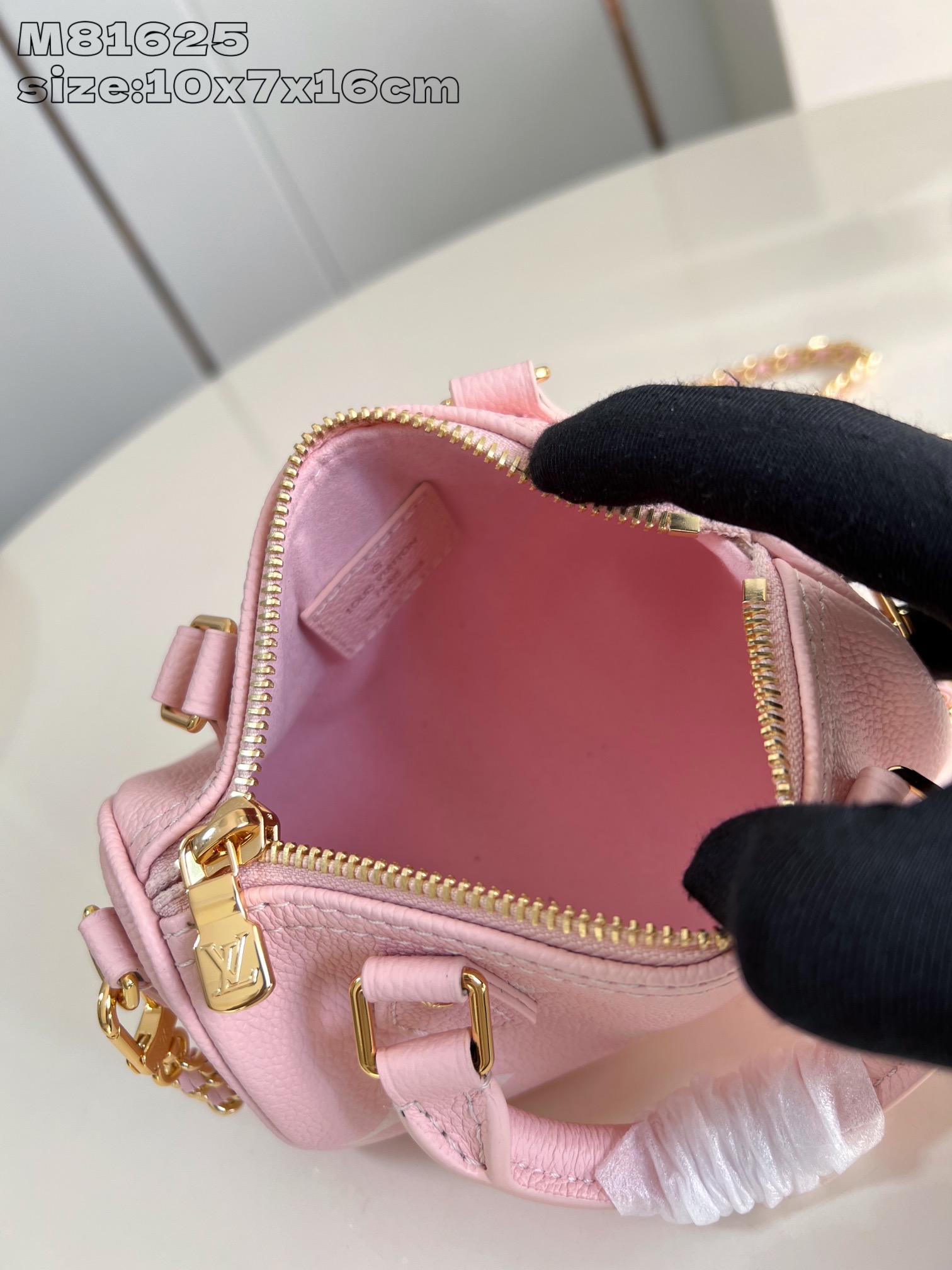 Bagsaaa L0vis Vvtt0n M14226 Nano Speedy Rose Pink - 16 x 10 x 7.5 cm