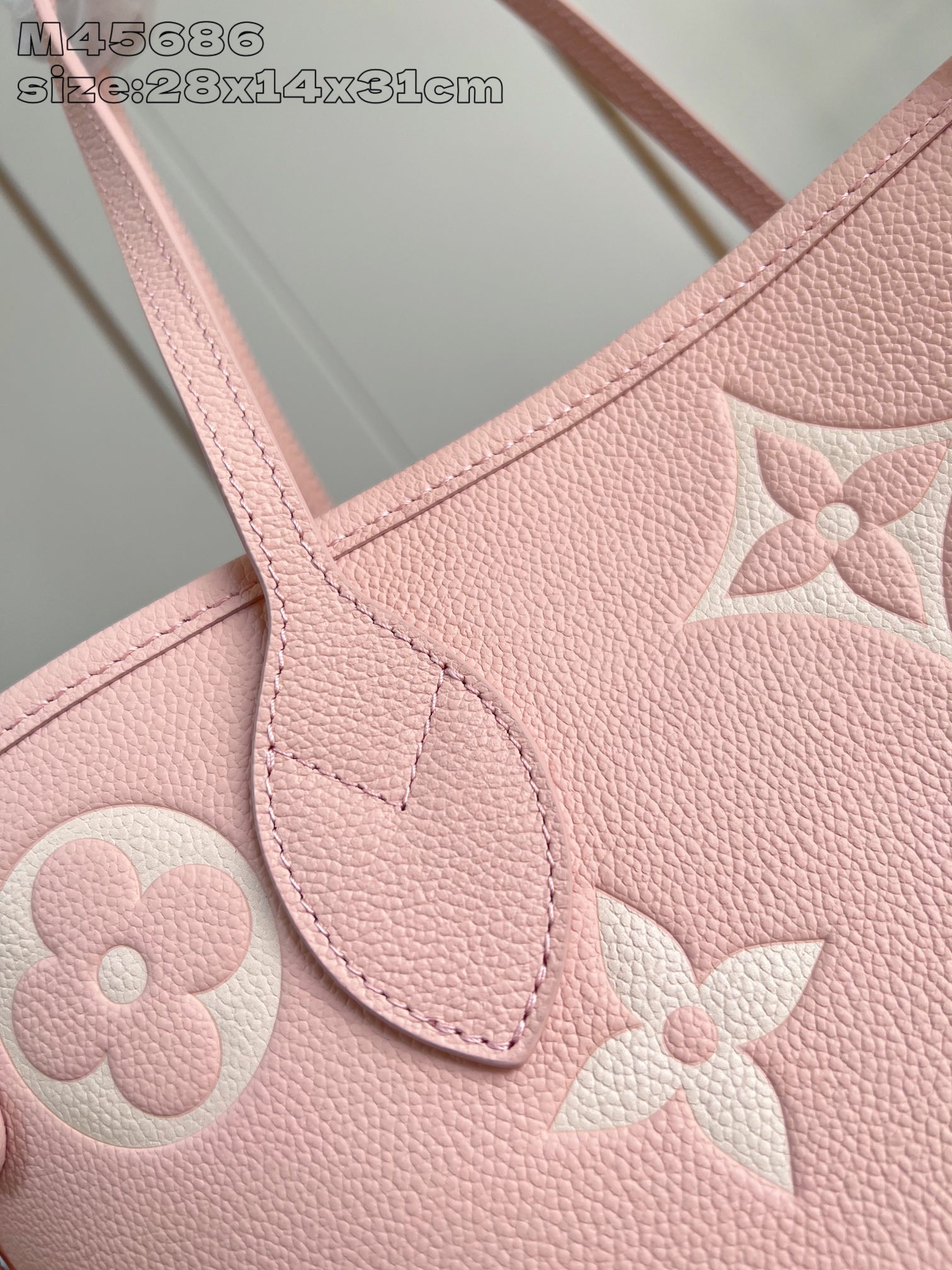 Bagsaaa L0vis Vvtt0n M14210 Neverfull MM Pink - 28 x 14 x 31 cm