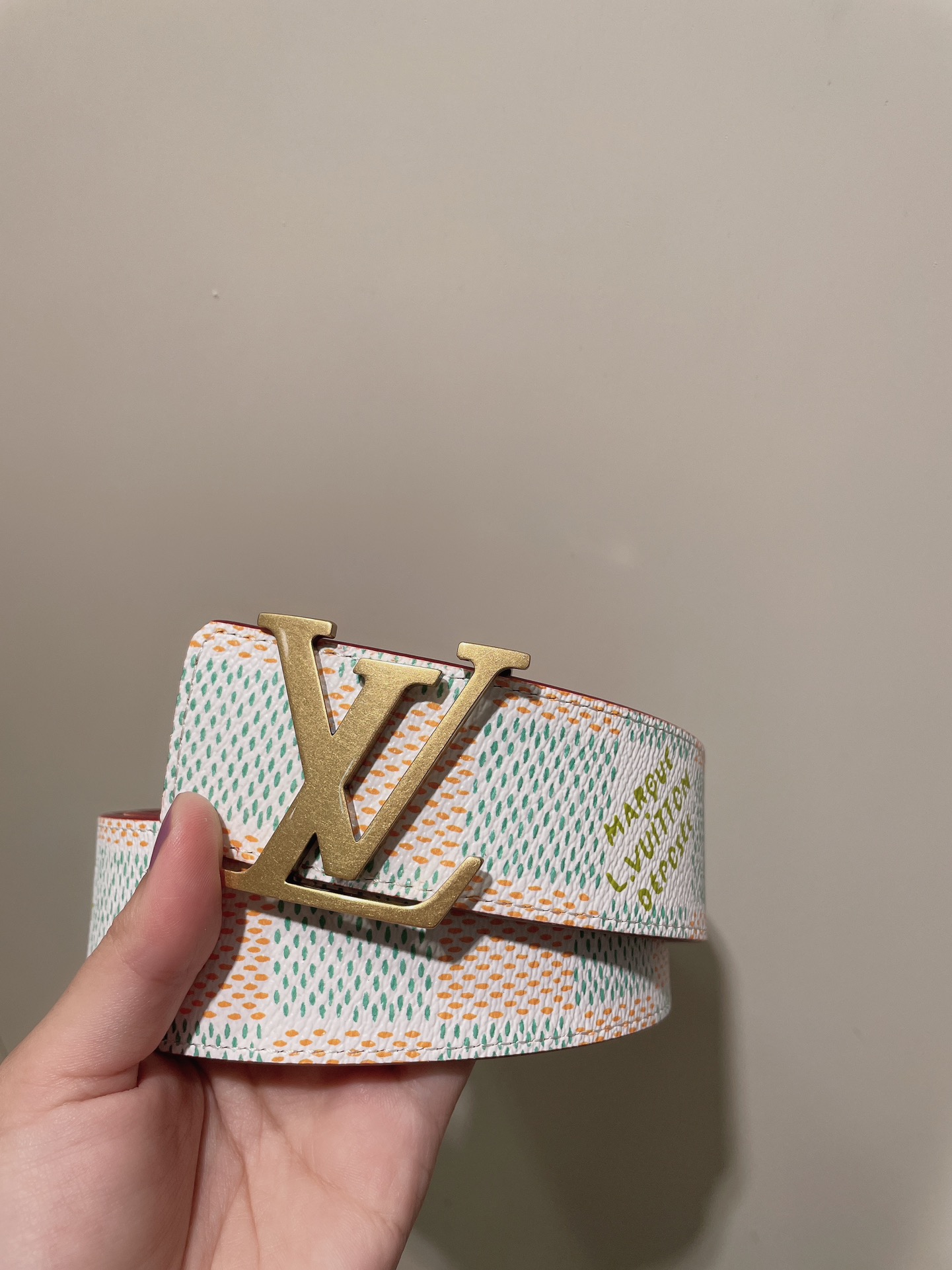 Bagsaaa LV Initiales 40mm Reversible Belt