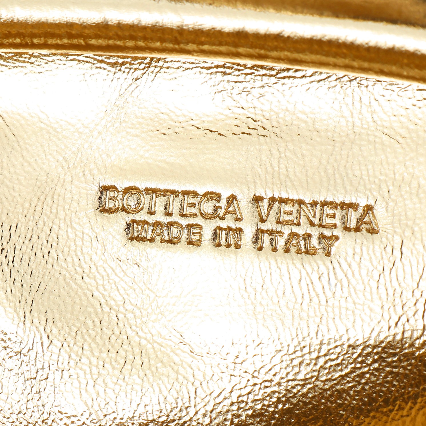 Bagsaaa B0tt*ga Ven*ta Small Lauren 1980 Gold 805018 - 20.5cm