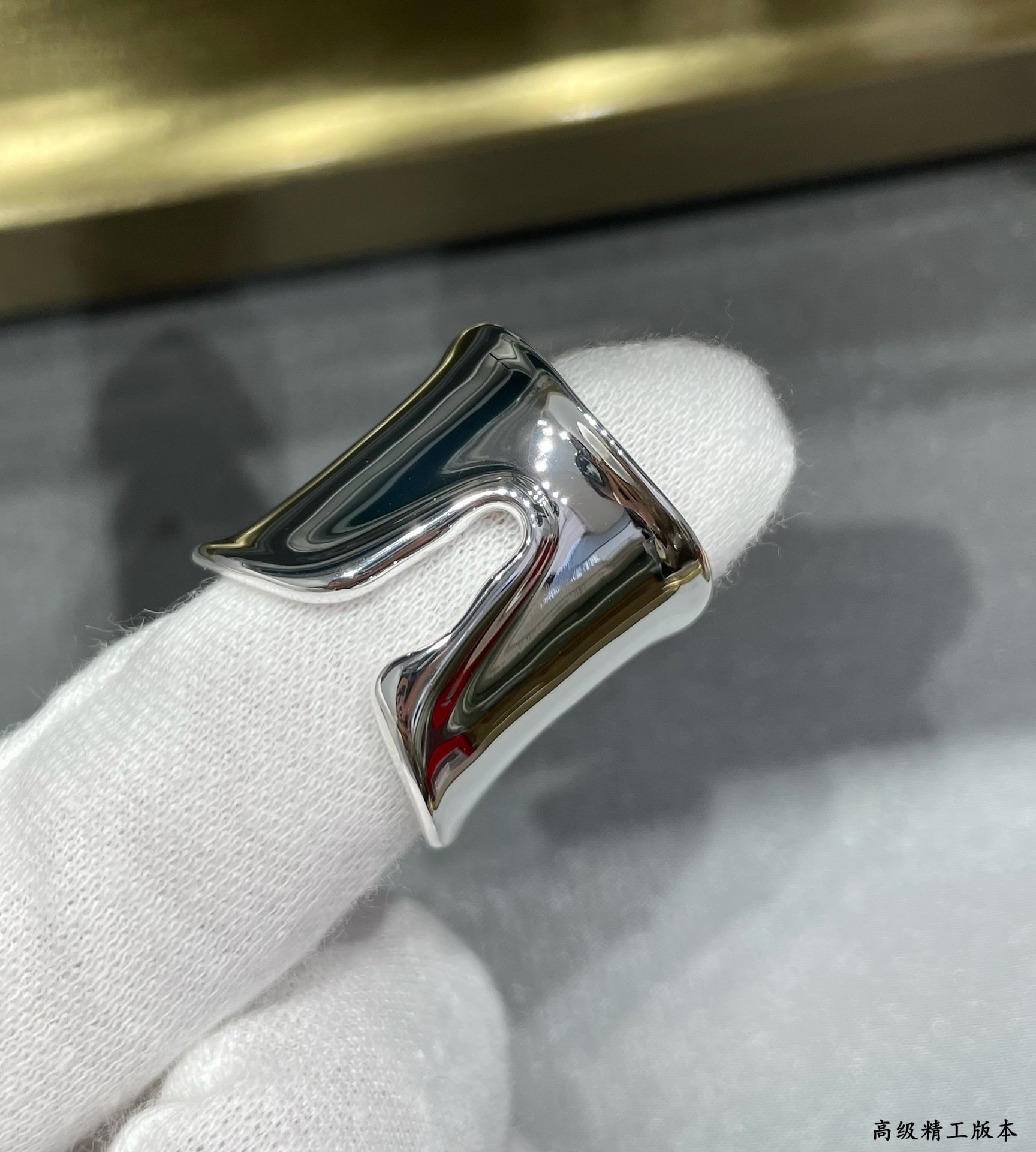 Bagsaaa T*f*ny & Co Elsa Peretti Split Ring in Sterling Silver