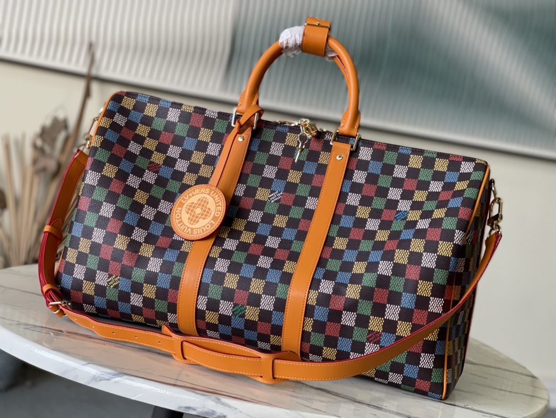 Bagsaaa L0vis Vvtt0n N00170 Keepall Bandoulière 50 Multicolor - 50cm