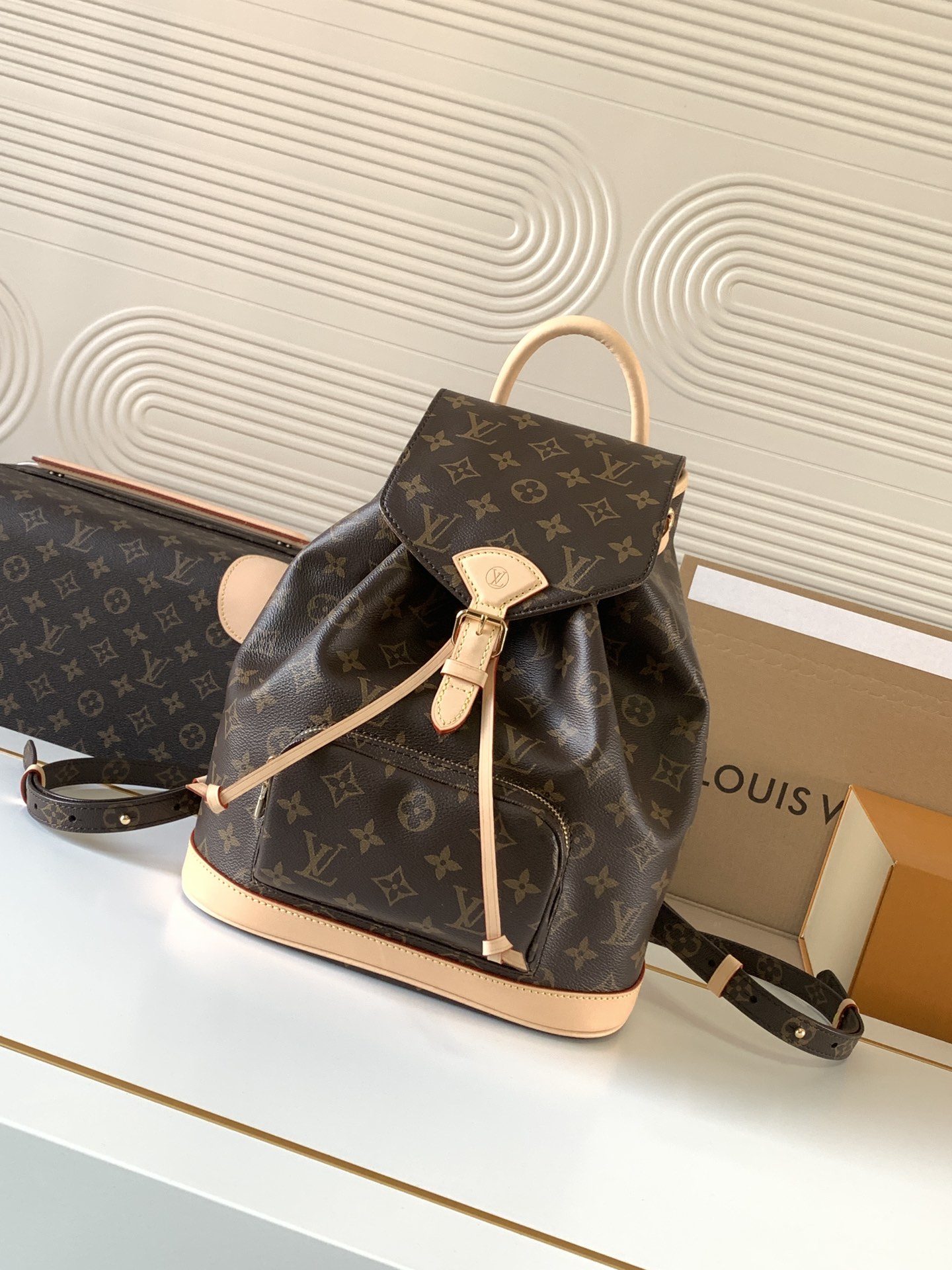 Bagsaaa L0vis Vvtt0n M11198 Montsouris PM Backpack Monogram - 30cm