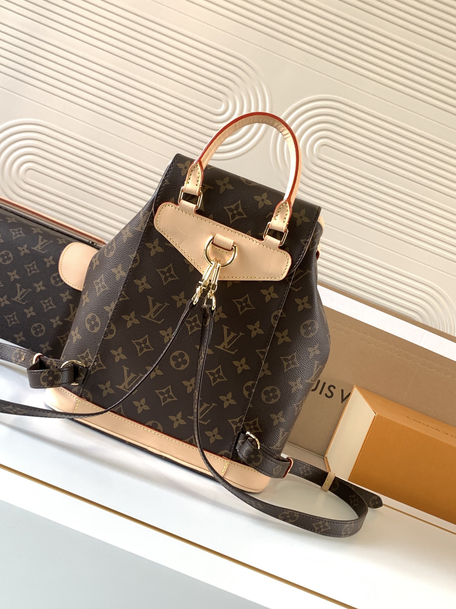 Bagsaaa L0vis Vvtt0n M11198 Montsouris PM Backpack Monogram - 30cm