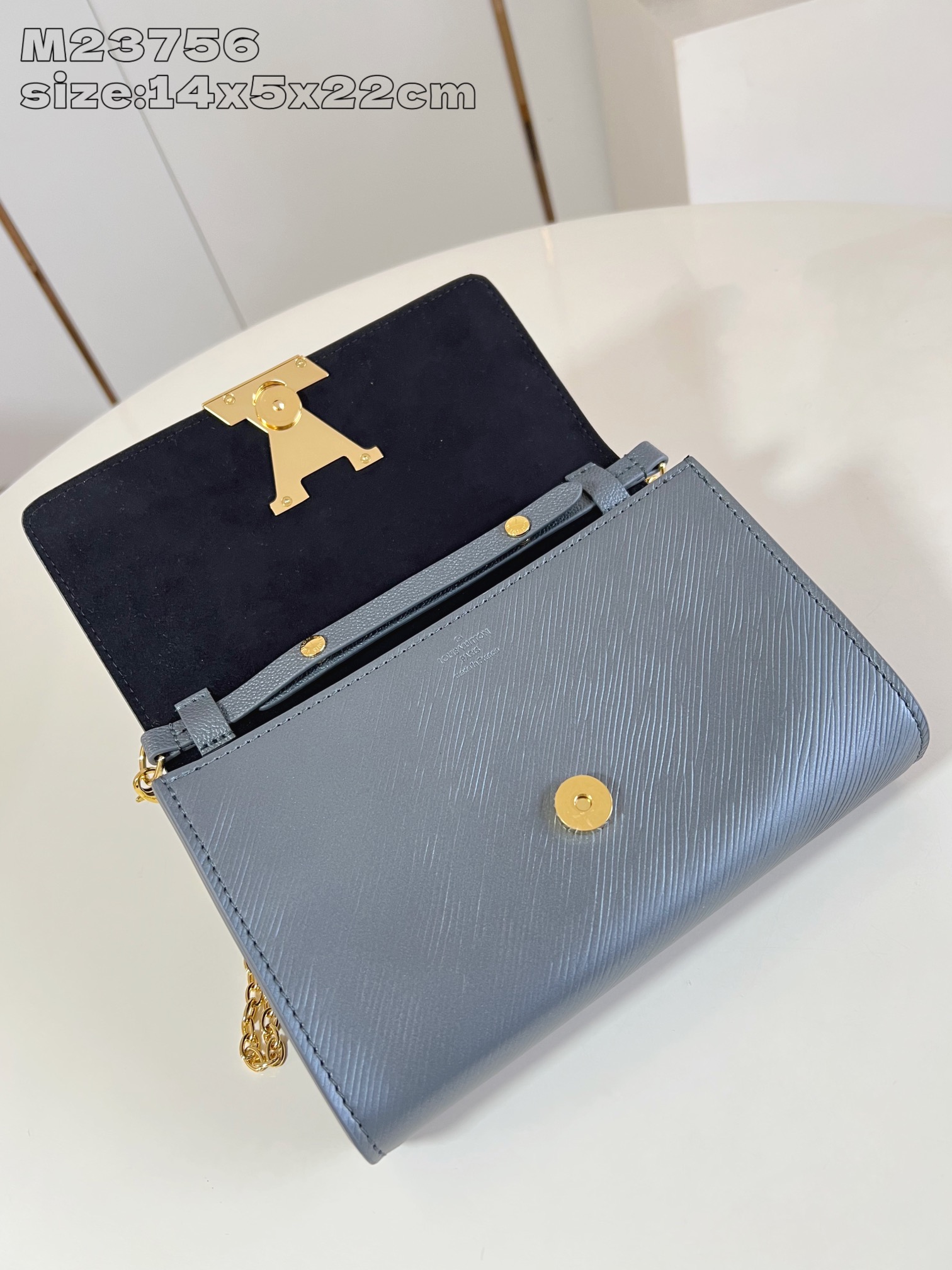 Bagsaaa L0vis Vvtt0n M12788 LV Night Pochette L0vise Gray - 22cm