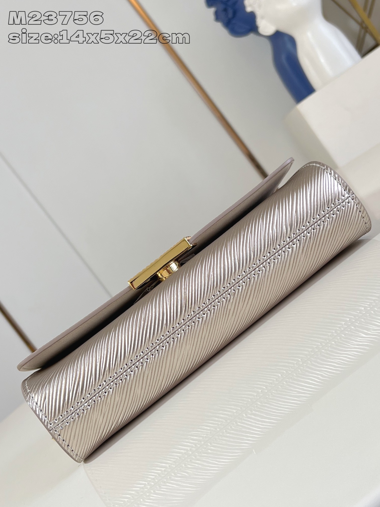 Bagsaaa L0vis Vvtt0n M12789 LV Night Pochette L0vise Champagne - 22cm