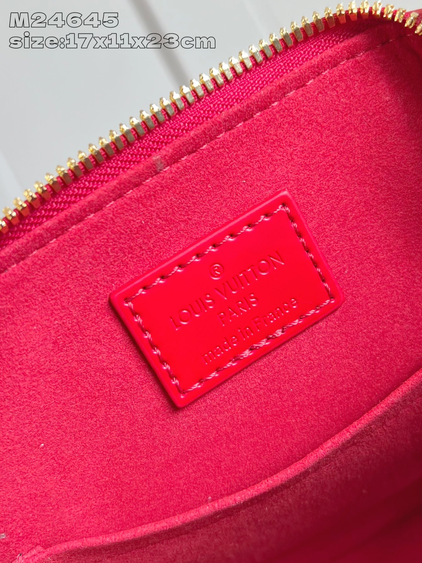 Bagsaaa L0vis Vvtt0n M25226 Alma BB Red - 23.5cm