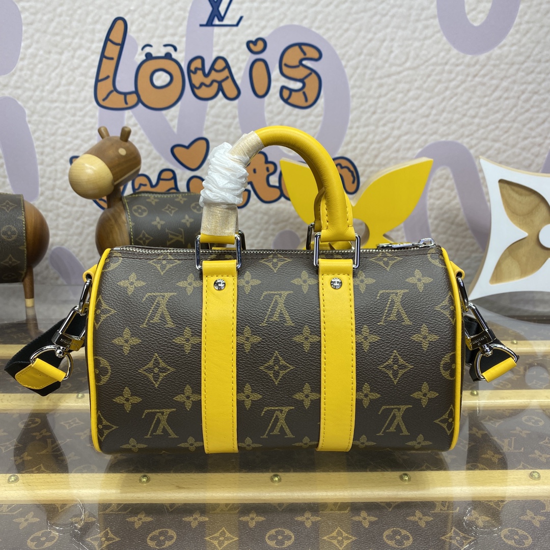 Bagsaaa L0vis Vvtt0n M12733 Keepall Bandoulière 25 Yellow - 25cm