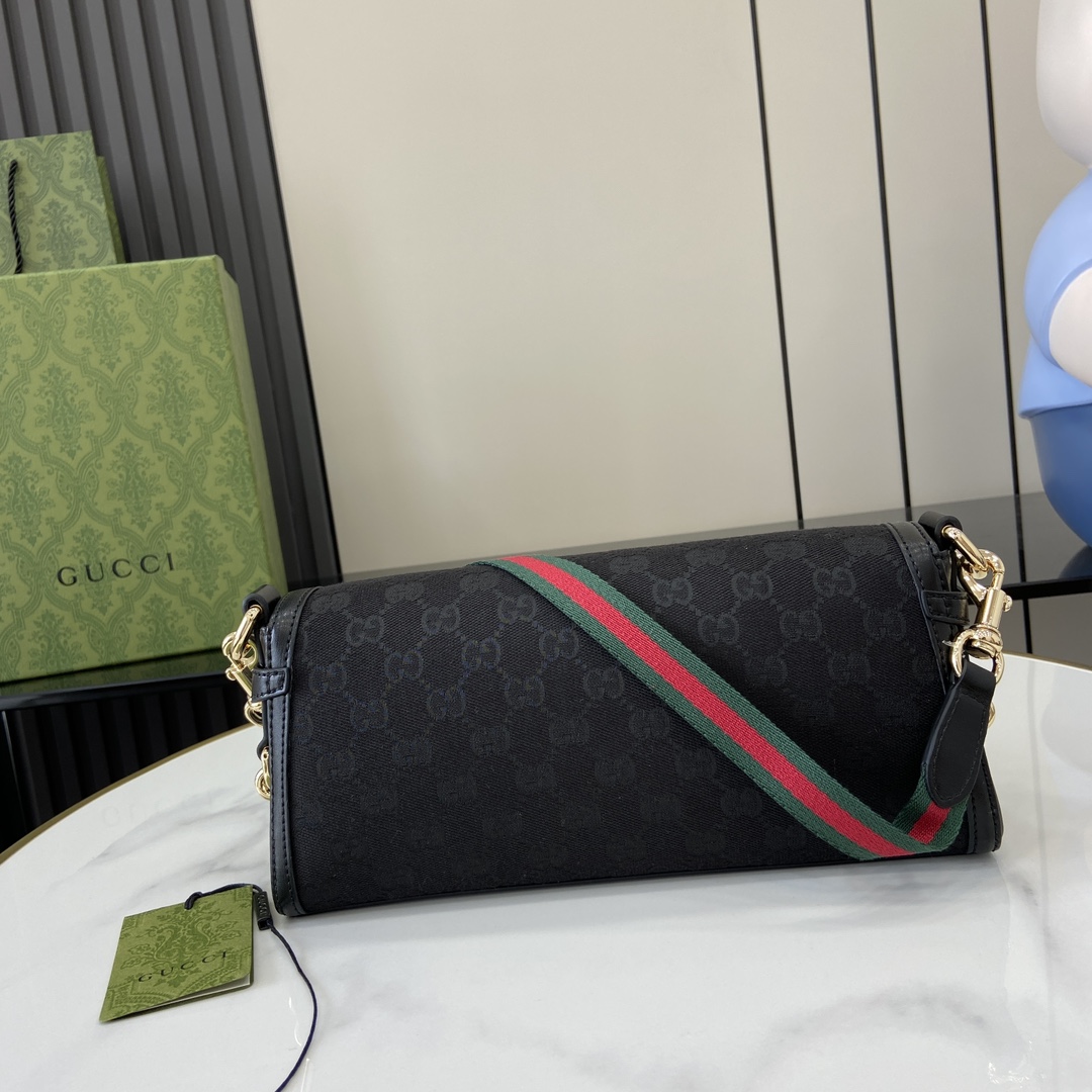 Bagsaaa Gvc*1 Luce small shoulder bag 786027 black - 27.5cm