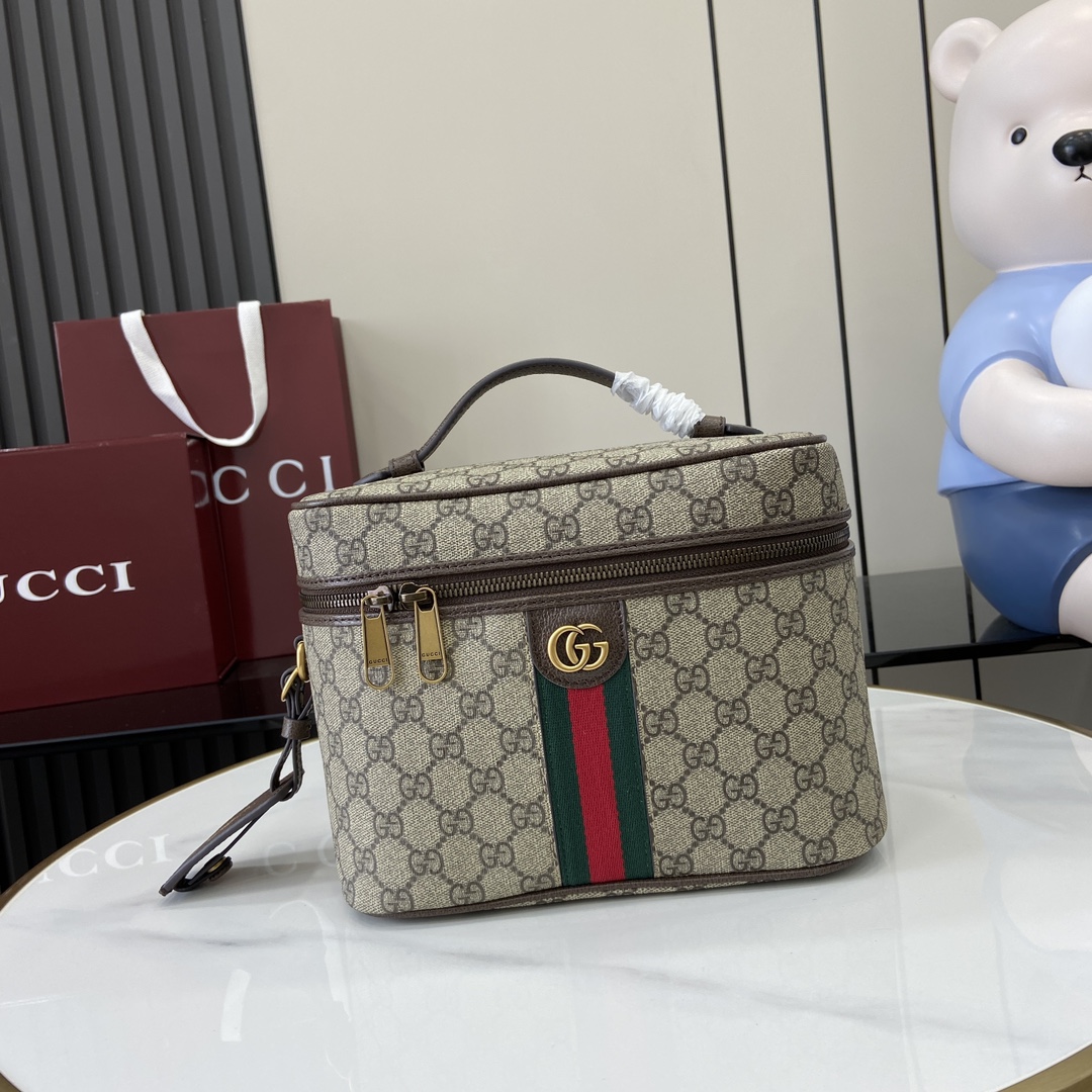 Bagsaaa Gvc*1 Porter medium travel bag 811489 brown & beige - 25cm