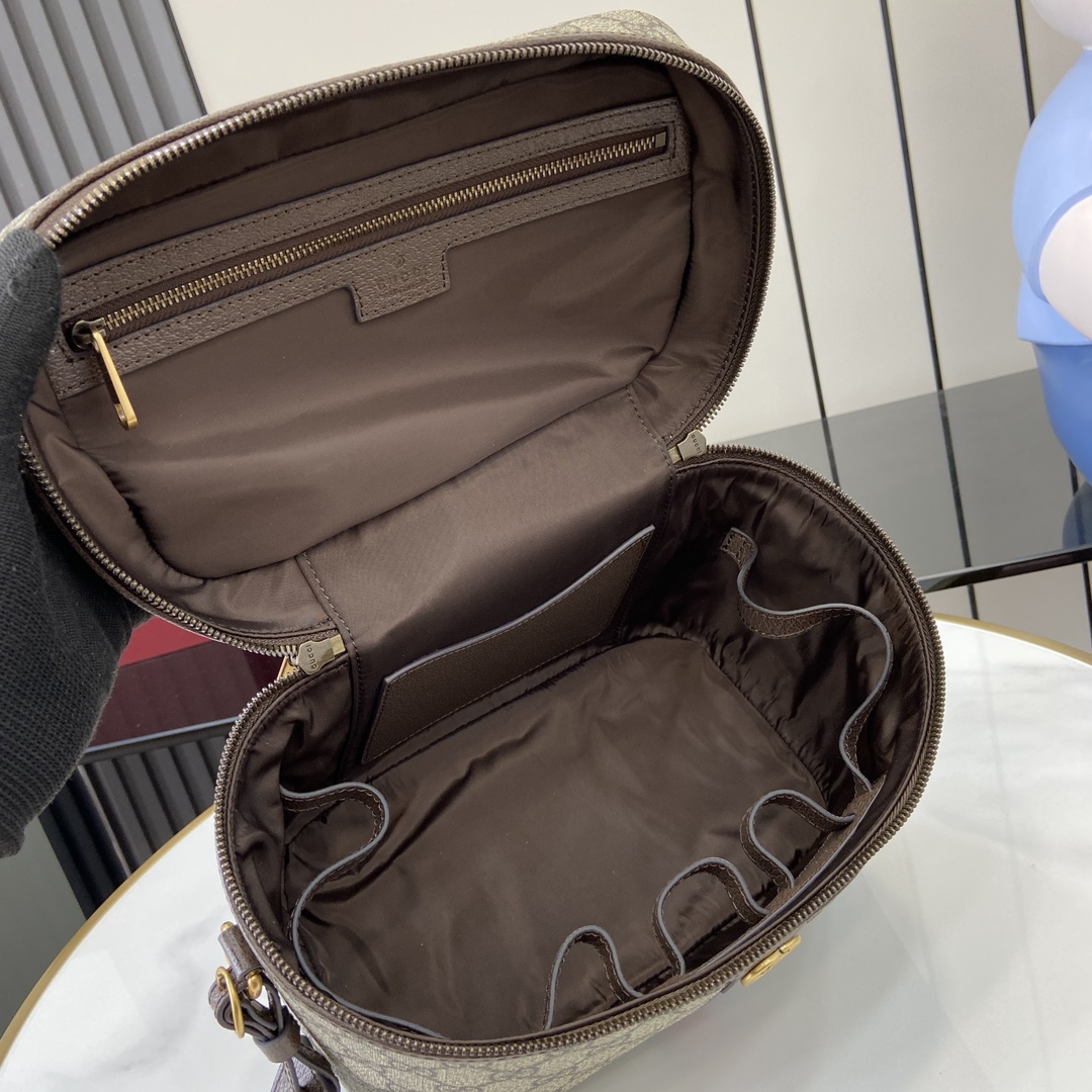 Bagsaaa Gvc*1 Porter medium travel bag 811489 brown & beige - 25cm