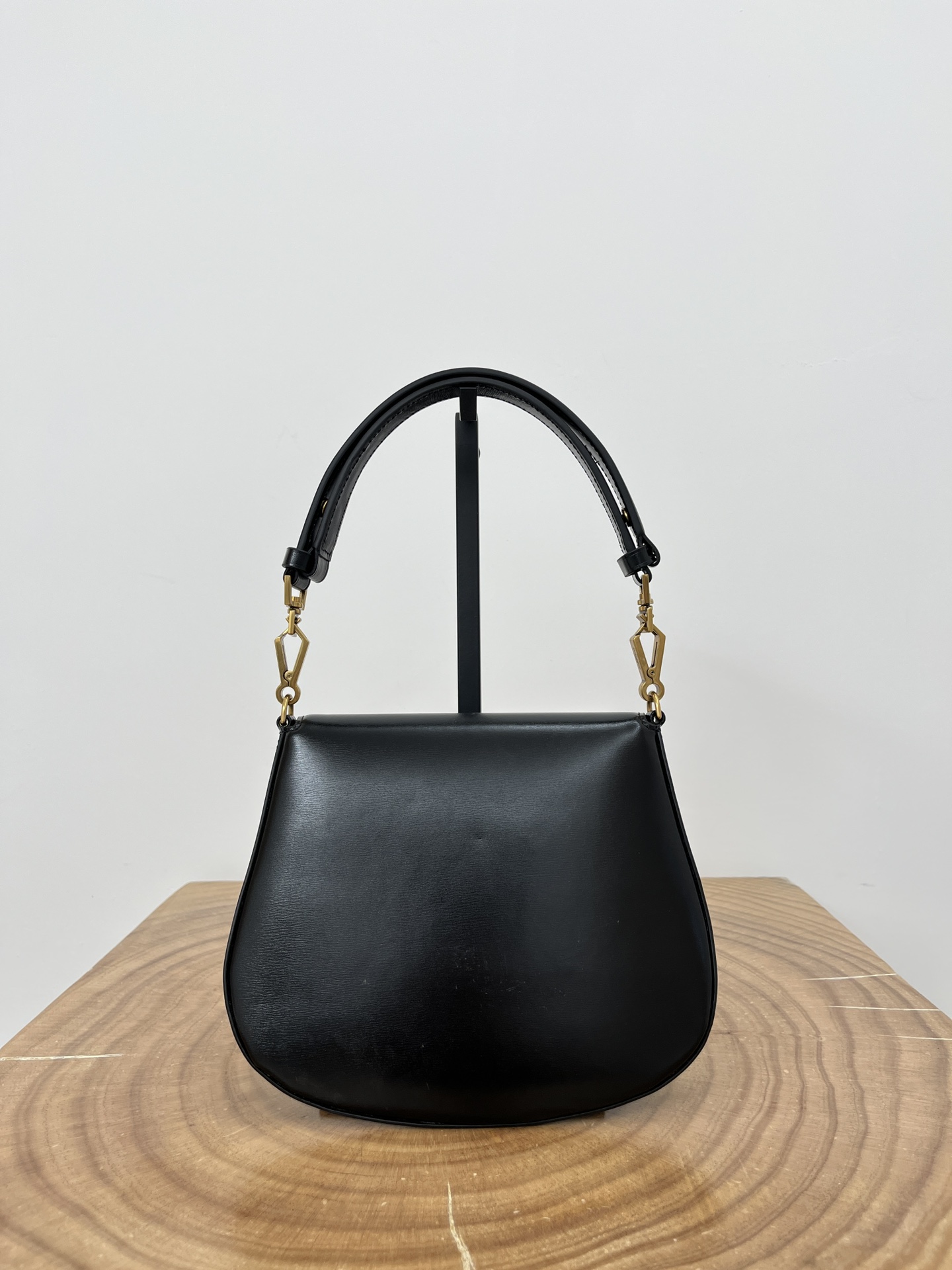 Bagsaaa Y51 voltaire top handle in box Sa1nt Lau*nt 800846 black - 21cm