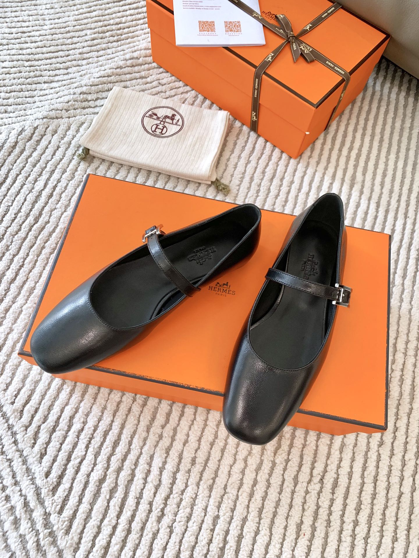 Bagsaaa H**me5 Jane ballet flat black