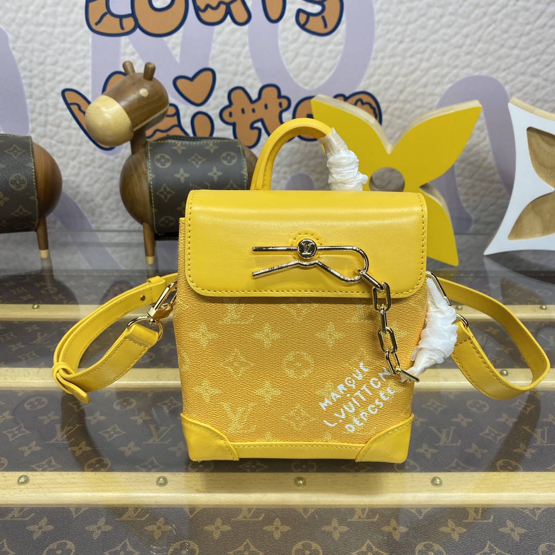 Bagsaaa L0vis Vvtt0n M12655 Nano Steamer Yellow - 18cm
