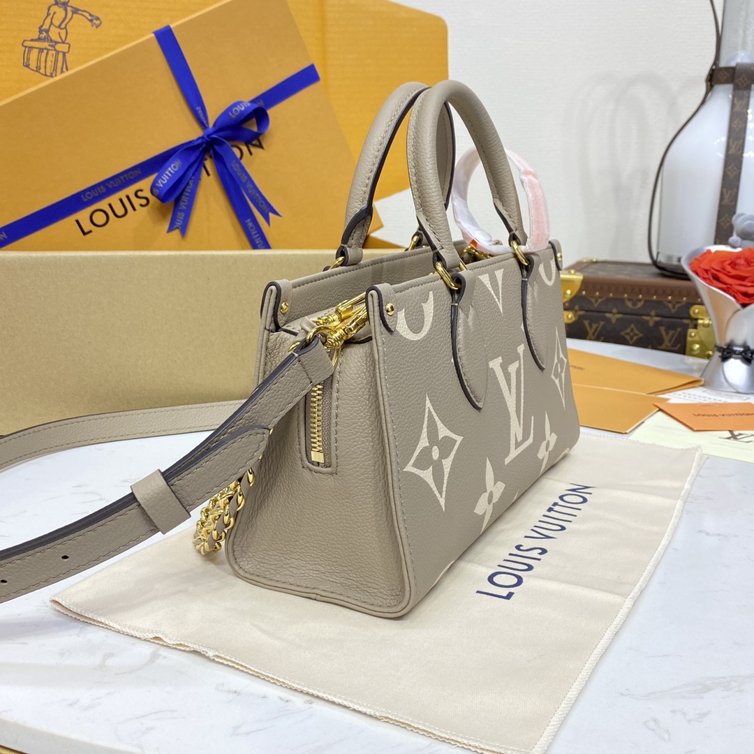 Bagsaaa L0vis Vvtt0n M23641 OnTheGo East West Dove/Cream - 25 x 13 x 10 cm