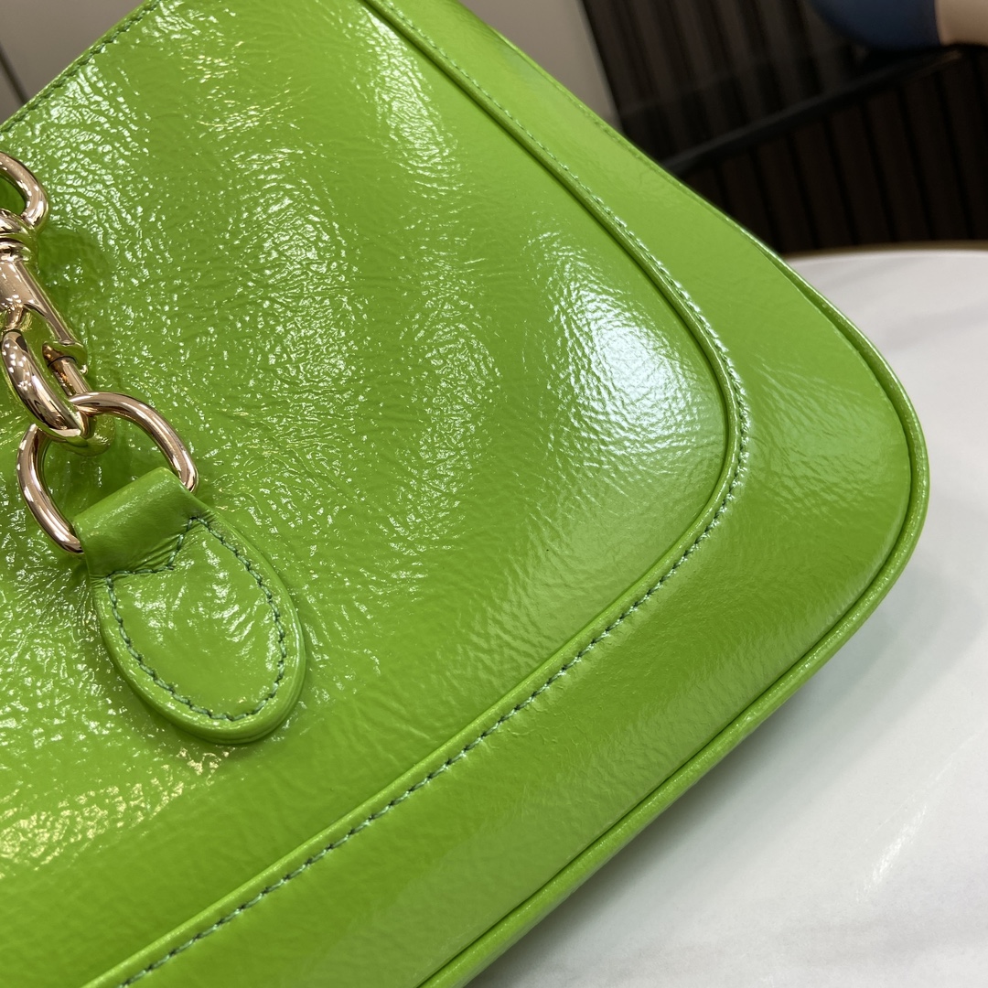 Bagsaaa Gvc*1 Jackie Small Shoulder Bag Bright green 782849 - 27.5x19x4cm