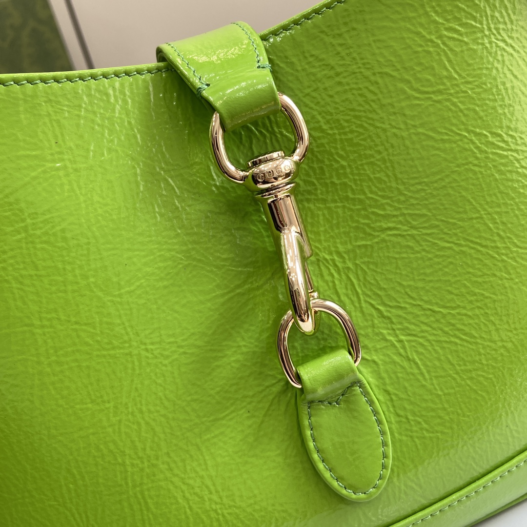 Bagsaaa Gvc*1 Jackie Small Shoulder Bag Bright green 782849 - 27.5x19x4cm