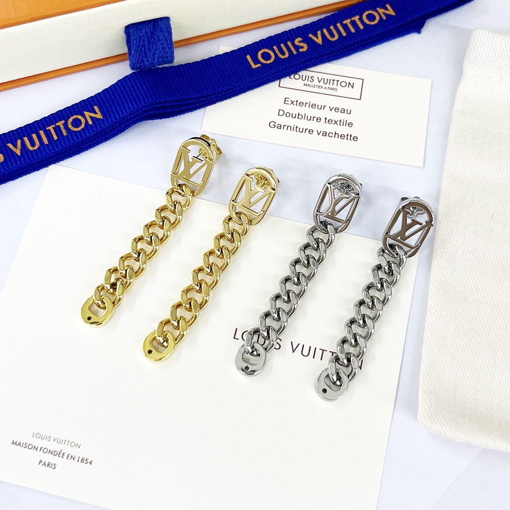 Bagsaaa L0vis Vvtt0n Earrings