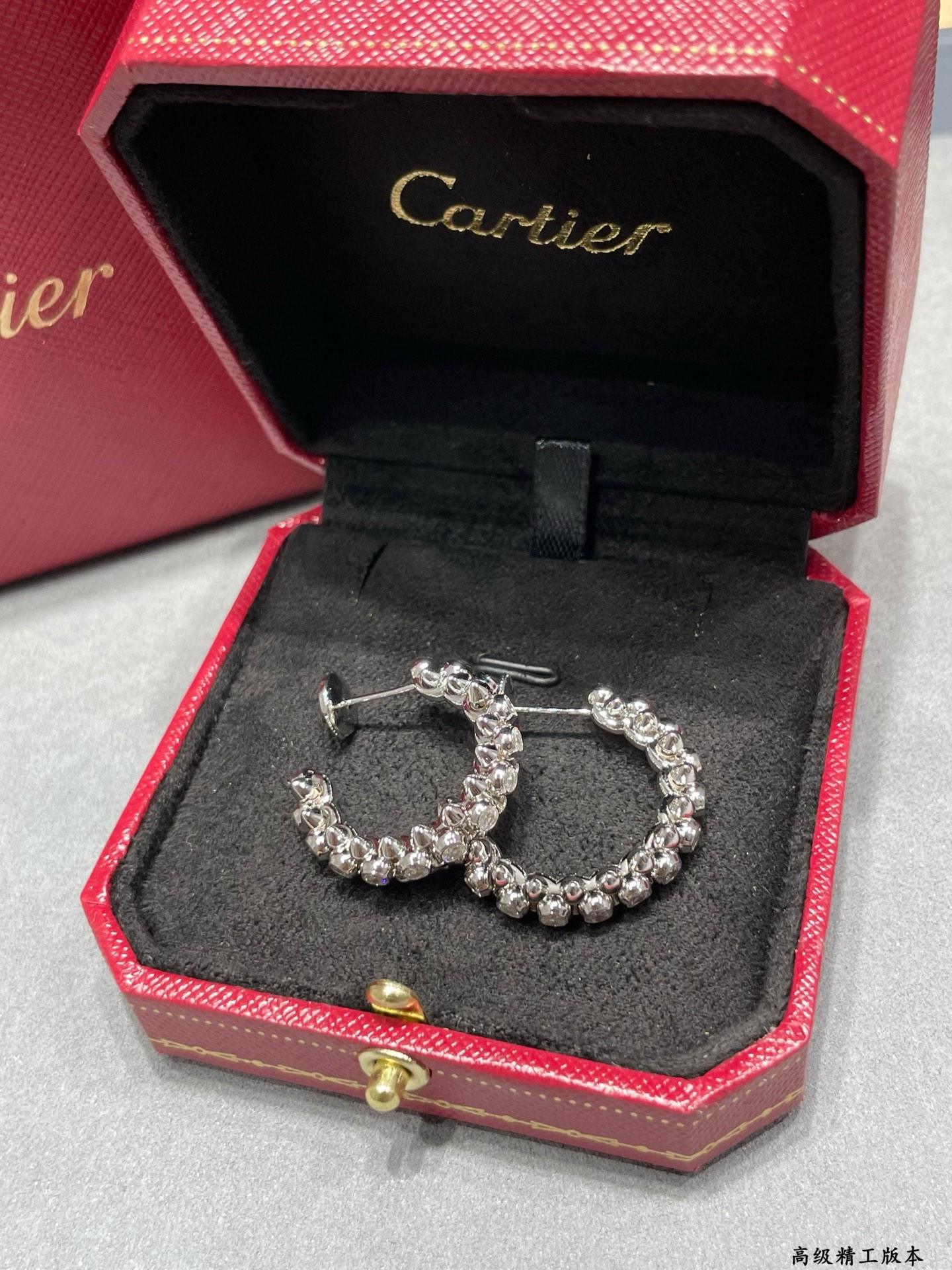 Bagsaaa Ca*t1er Silver Earrings