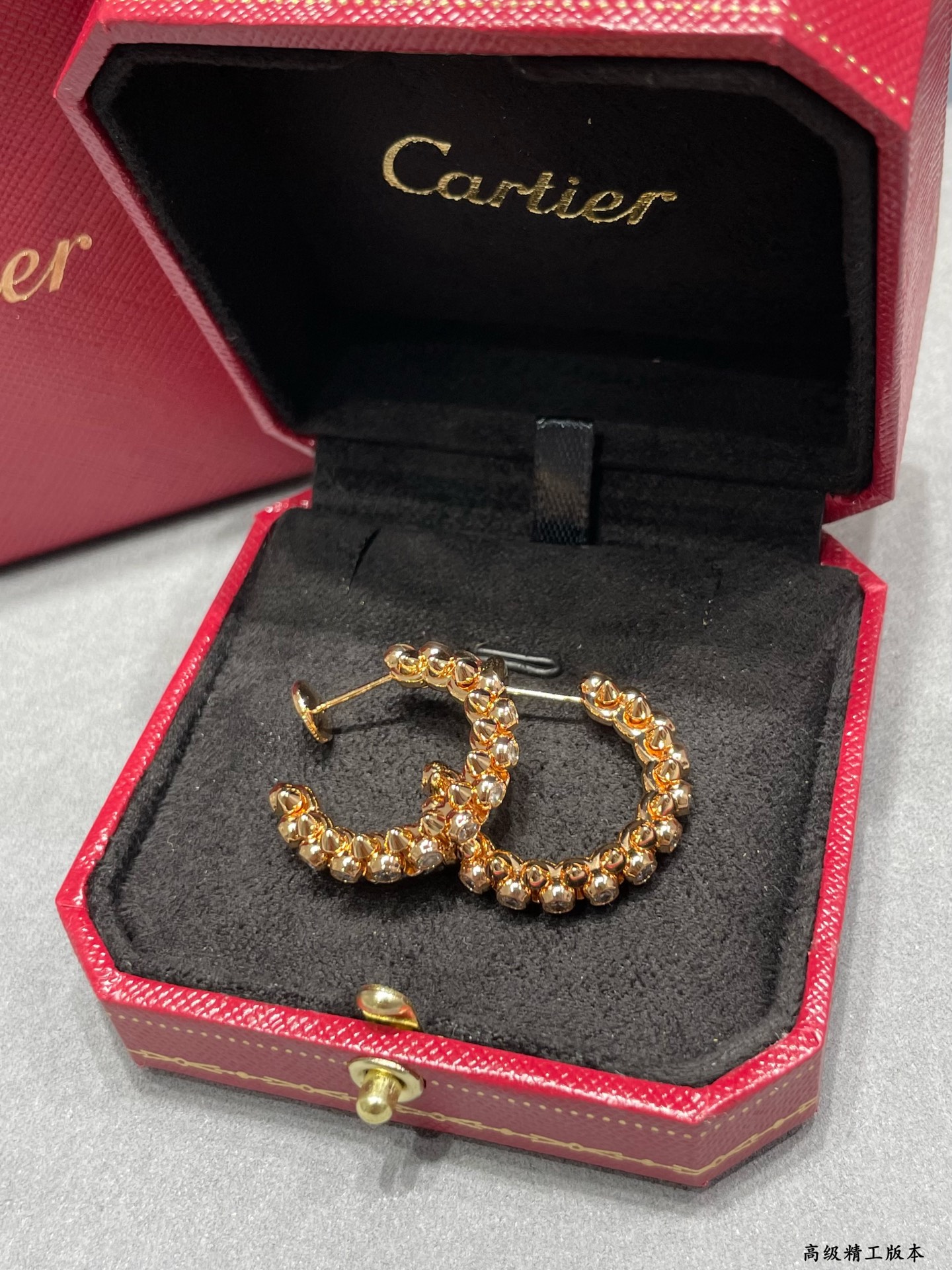 Bagsaaa Ca*t1er Rose Gold Earrings